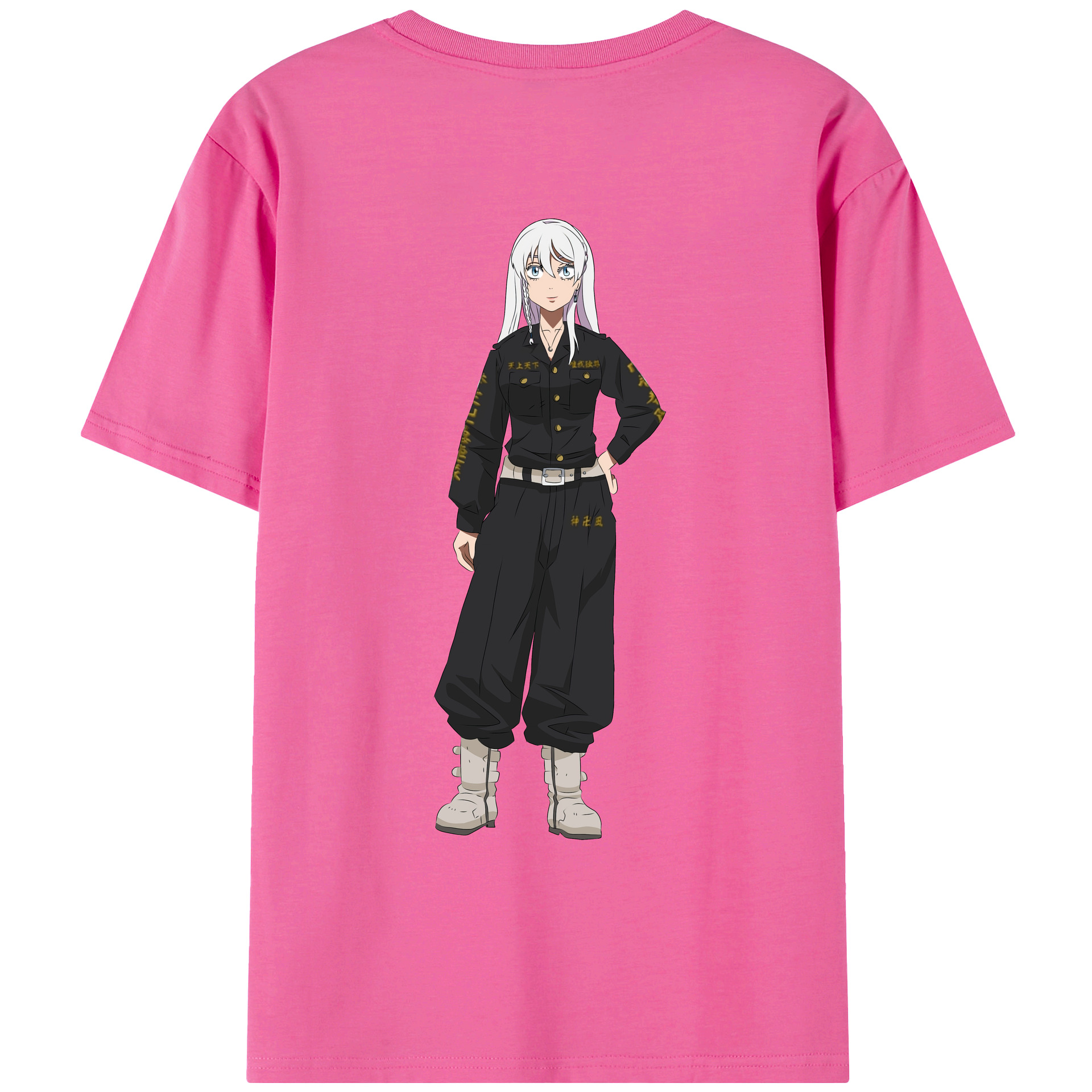 （画像用） 東京リベンジャーズ Tokyo Revengers レディース半袖Tシャツ(バックプリント)